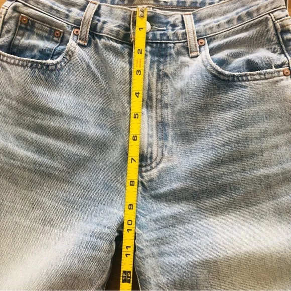 Like New Denim Forum Farrah Hi-Rise Wide Jeans - Picture 15 of 16